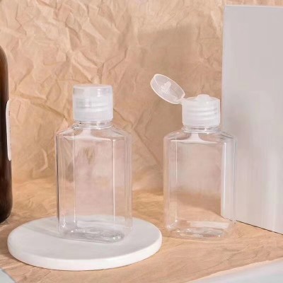 In stock  empty PET hand sanitizer bottle gel bottle