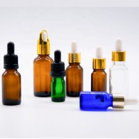 High-quality empty  amber glass essential oil bottle 5ml 15ml 30ml 50ml 100ml