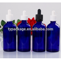 wholesale tamper proof cap blue essential oil bottle 30 ml amber glass dropper bottle 15ml 50ml 60ml 100ml for e liquid